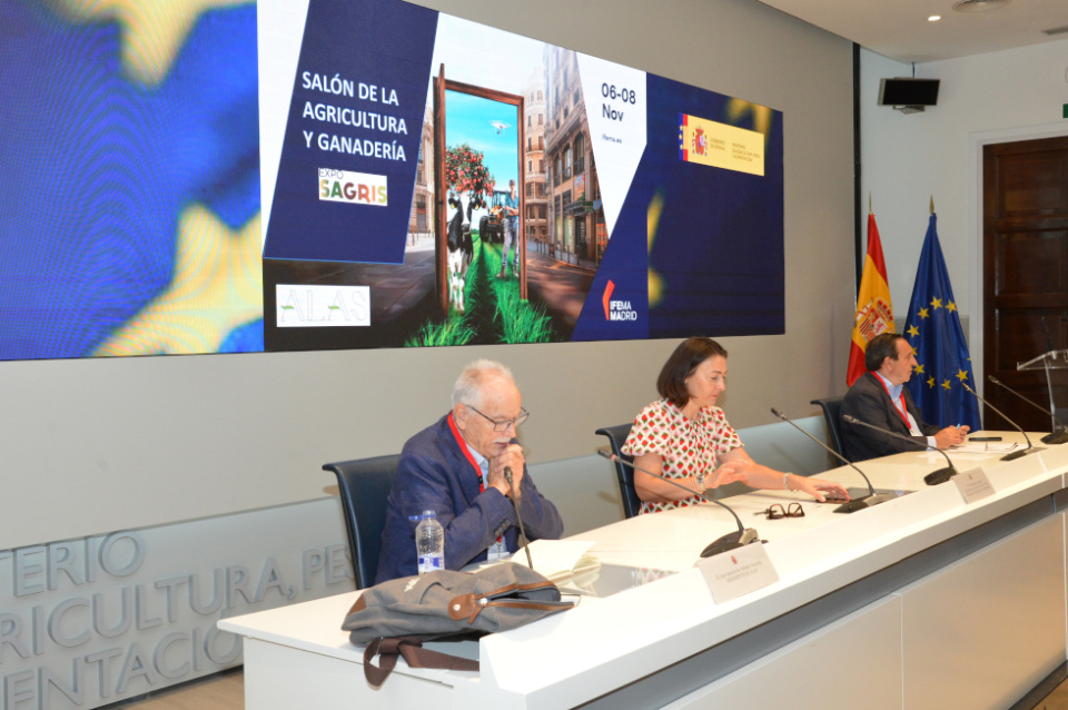 El Ministerio de Agricultura, Pesca y Alimentaci&oacute;n acoge la presentaci&oacute;n de la feria de referencia en agroalimentaci&oacute;n Expo Sagris.