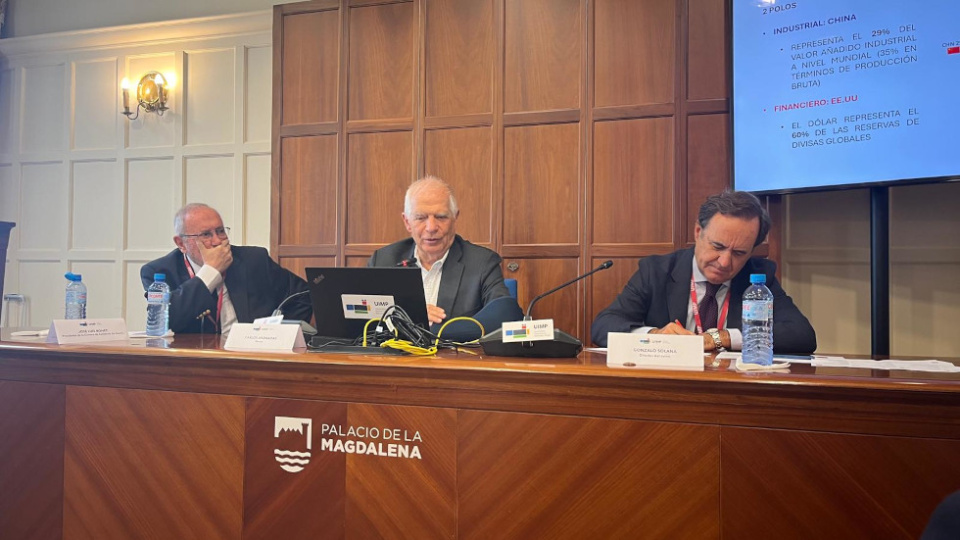 Jos&eacute; Luis Bonet ha inaugurado el seminario patrocinado por C&aacute;mara de Espa&ntilde;a en la UIMP, &ldquo;Europa en la encrucijada&rdquo;.