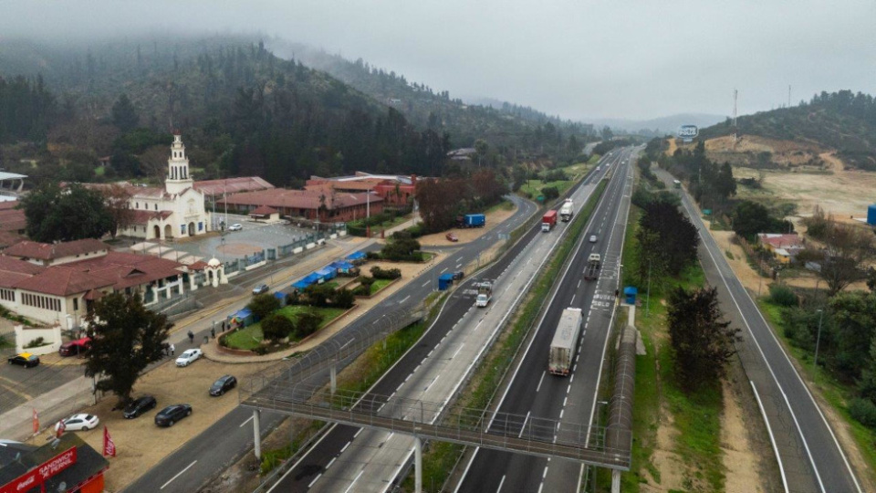 Ruta 68 Chile.