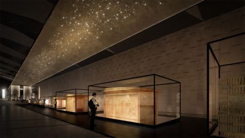 La galer&iacute;a dedicada a Tutankam&oacute;n.