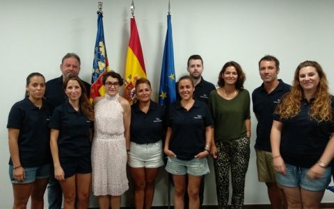 La visita de los trabajadores naviera H&ouml;egh al Puerto de Valencia.
