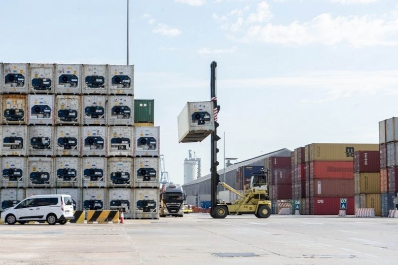 Valenciaport dispone de 3.000 conexiones para contenedores refrigerados adem&aacute;s de almacenes frigor&iacute;ficos para los productos perecederos.