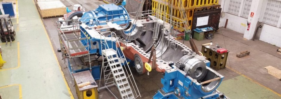 F&aacute;brica de Turbinas ubicada en el astillero de Navantia en Ferrol