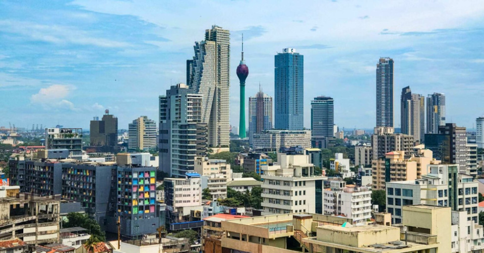 Imagen de la capital econ&oacute;mica de Sri Lanka, Colombo.