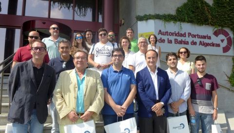 La visita de los participantes en el Seminario &ldquo;Extremadura Futuro Inminente: Infraestructuras Multimodales, Log&iacute;stica y Competitividad Empresarial&rdquo;.