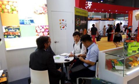 Asia Fruitlogistica en Hong Kong . Asia Fruitlogistica en Hong Kong .