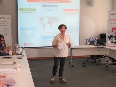 D&eacute;bora Ramonde, Directora de Internacionalizaci&oacute;n del CZFV.