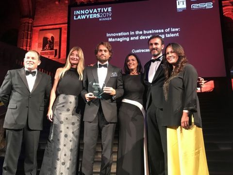 La nueva edici&oacute;n de los premios anuales FT Innovative Lawyers Europe.