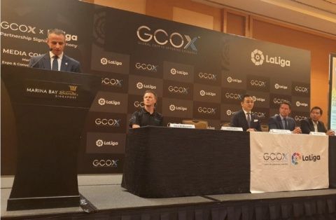 La Liga y GCOX firman un acuerdo para Asia y Oriente Medio.