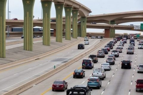 Autopista en Texas.