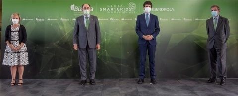El Presidente de Iberdrola con Diputado General de Bizkaia.