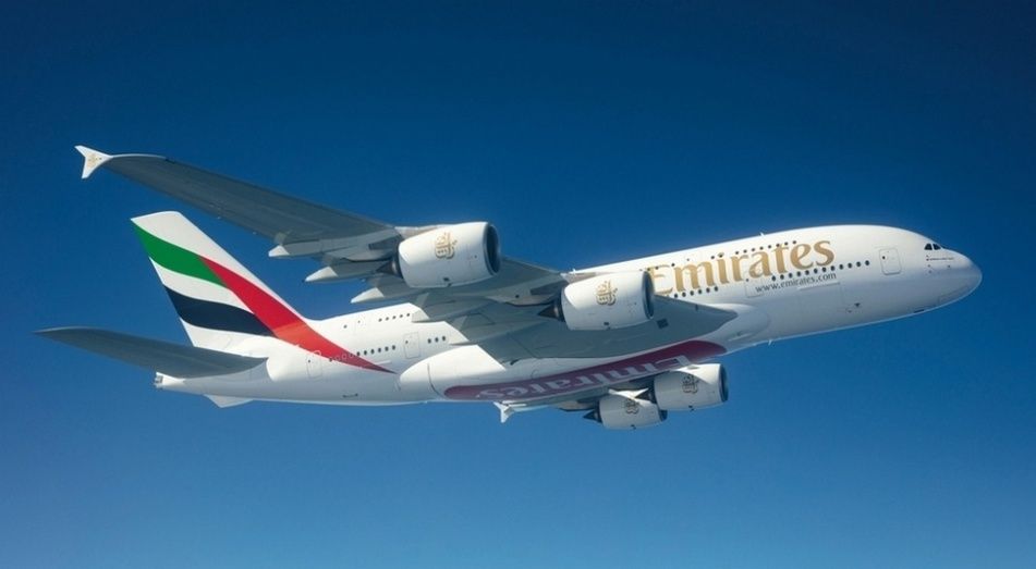 Emirates A380. Emirates A380.