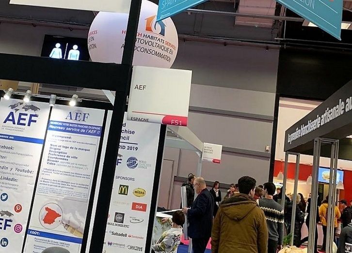 La AEF en el Sal&oacute;n de Par&iacute;s 2019.