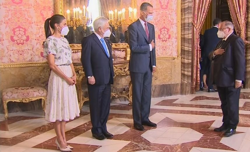Imagen del encuentro en el Palacio Real.