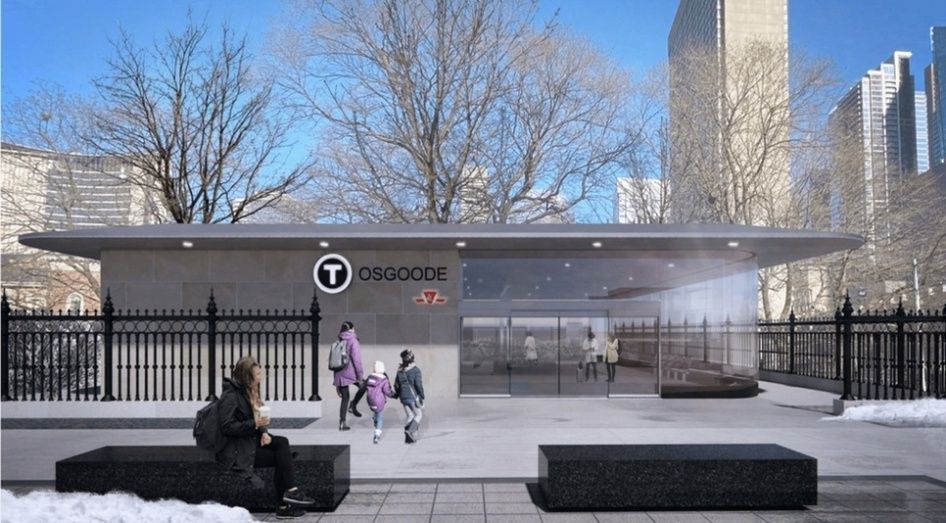 Plano del Metro de Toronto, Canadá. Plano del Metro de Toronto, Canadá.