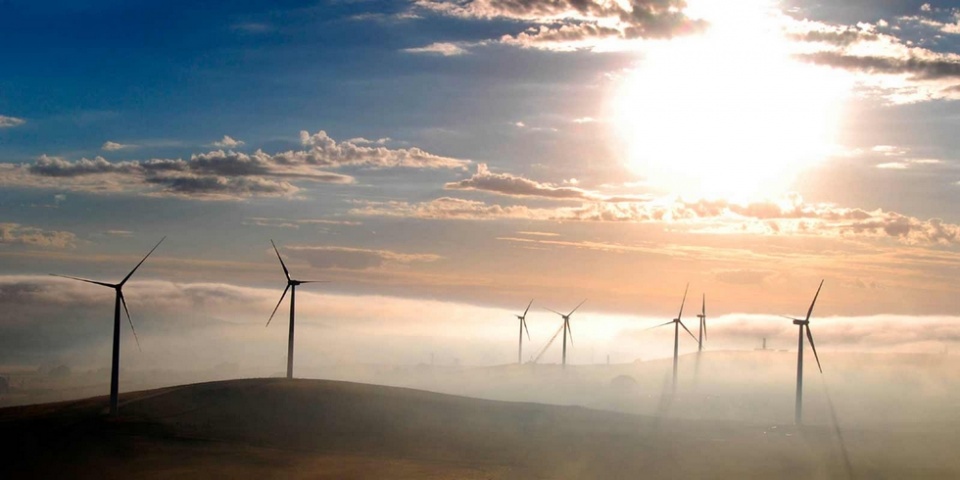 Energ&iacute;a e&oacute;lica.