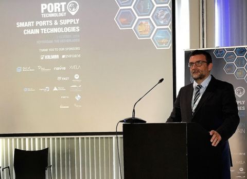 José García de la Guía, responsable de nuevas tecnologías de la Autoridad Portuaria deValència (APV). José García de la Guía, responsable de nuevas tecnologías de la Autoridad Portuaria deValència (APV).
