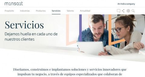 Minsait, una compa&ntilde;&iacute;a de Indra, es la empresa l&iacute;der en consultor&iacute;a de transformaci&oacute;n digital y Tecnolog&iacute;as de la Informaci&oacute;n en Espa&ntilde;a y Latinoam&eacute;rica.