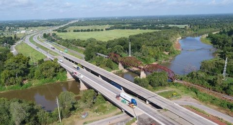 Ferrovial, carretera Austin. Imagen de archivo.