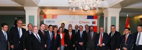 Asistentes al desayuno empresarial.