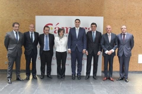 Encuentro con el Ministro de Infraestructuras de Malta.