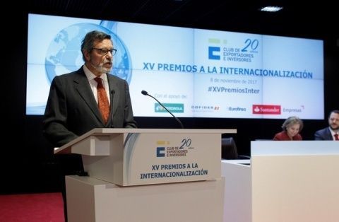 XV Edici&oacute;n de los Premios a la Internacionalizaci&oacute;n, Club de Exportadores e Inversores Espa&ntilde;oles (Imagen de archivo).
