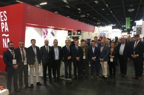 La delegaci&oacute;n de empresas de la Regi&oacute;n de Murcia en &lsquo;Anuga 2019&rsquo;.