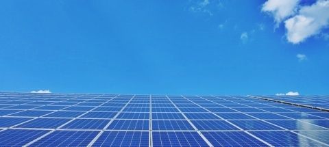 Energ&iacute;a limpia solar.