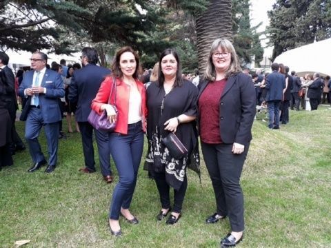 Visita a la residencia del Embajador en el d&iacute;a de la Hispanidad.