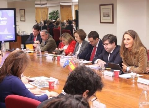 La presidenta de CEOE Internacional, Marta Blanco, destacó la importancia del encuentro para saber más acerca de las negociaciones comerciales de este Acuerdo. La presidenta de CEOE Internacional, Marta Blanco, destacó la importancia del encuentro para saber más acerca de las negociaciones comerciales de este Acuerdo.