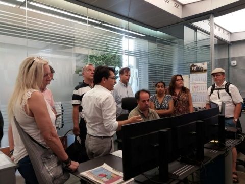 La delegaci&oacute;n sueca en Alicante.