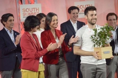 Reyes Maroto durante la clausura.
