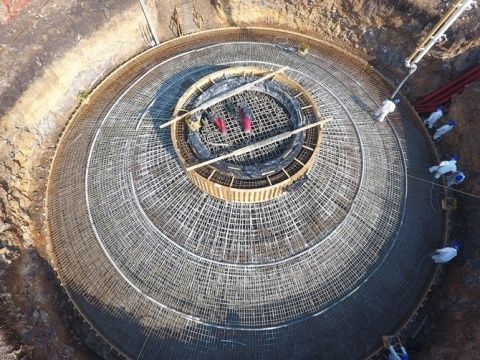 GES, cimentación del proyecto en México. GES, cimentación del proyecto en México.