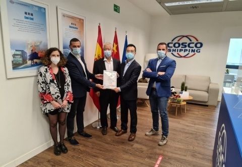 Equipo de Cosco Shipping Lines Spain.