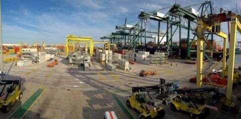 Valenciaport, terminal.