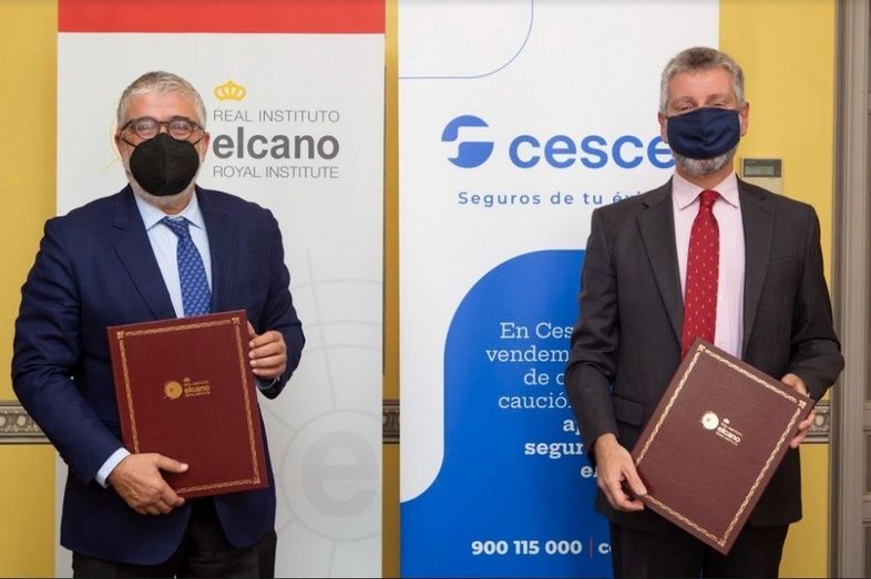 La firma del Convenio.