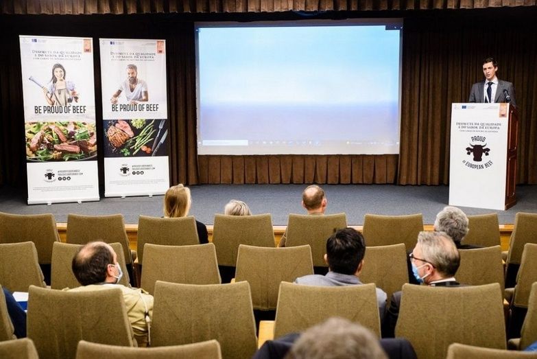 El encuentro empresarial de Lisboa se enmarca en la campa&ntilde;a de informaci&oacute;n &ldquo;Hazte Vaquero-Proud of EU Beef&rdquo;.