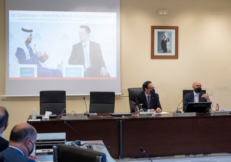 El Embajador durante su visita al Parque Científico Tecnológico de Córdoba. El Embajador durante su visita al Parque Científico Tecnológico de Córdoba.