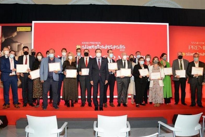 Entrega de los XXXIII Premios Alimentos de Espa&ntilde;a.
