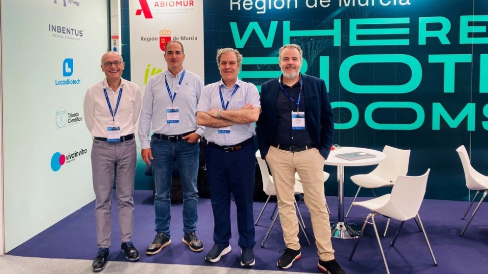 Estand de la Regi&oacute;n de Murcia en BioSpain.
