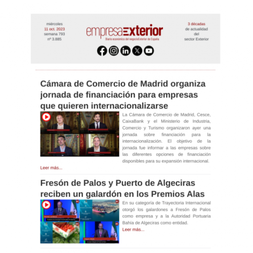 Haz click sobre la imagen para ver el boletín completo Haz click sobre la imagen para ver el boletín completo