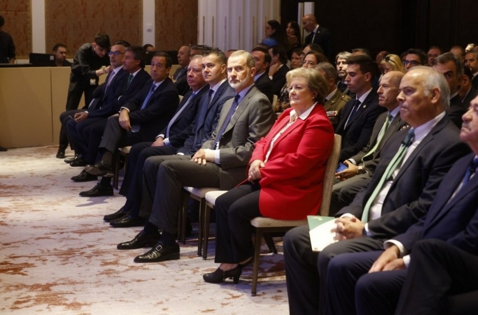 La asistencia del Ministro de Industria, Comercio y Turismo en funciones, Héctor Gómez, al X Foro Industrial acompañando a SM el Rey Felipe VI. La asistencia del Ministro de Industria, Comercio y Turismo en funciones, Héctor Gómez, al X Foro Industrial acompañando a SM el Rey Felipe VI.