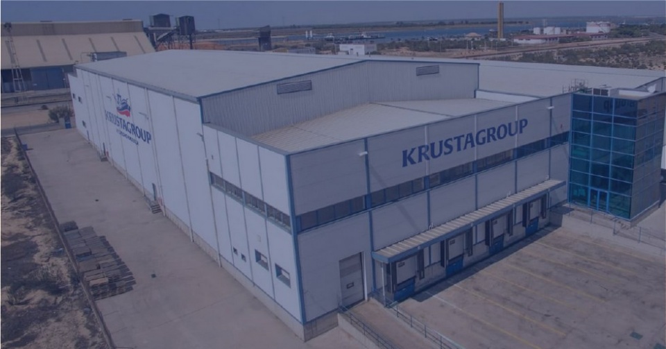 F&aacute;brica de Krustagroup en Palos de la Frontera.