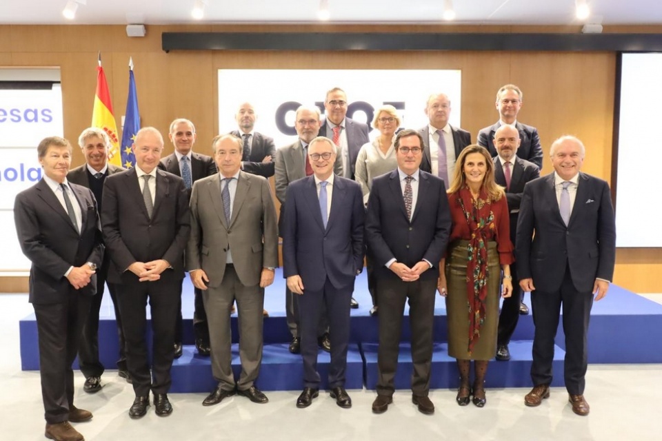 Delegaciones empresariales de CEOE y Confindustria Delegaciones empresariales de CEOE y Confindustria