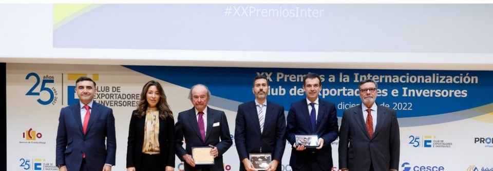 Premios a la Internacionalización del Club de Exportadores (imagen de archivo) Premios a la Internacionalización del Club de Exportadores (imagen de archivo)