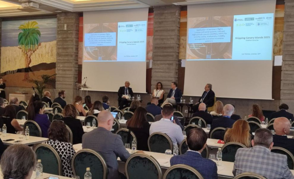 Shipping Canary Islands ha reunido durante dos días a expertos nacionales e internacionales en Las Palmas de Gran Canaria. Shipping Canary Islands ha reunido durante dos días a expertos nacionales e internacionales en Las Palmas de Gran Canaria.