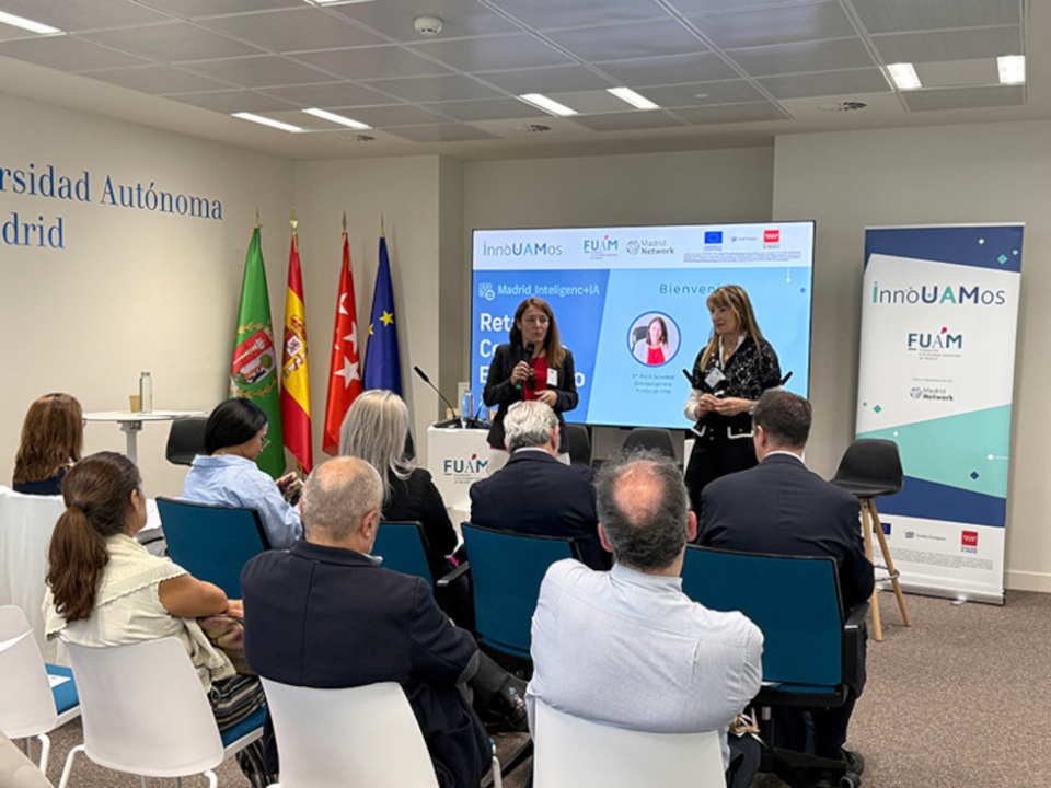 5a sesi&oacute;n del ciclo InnoUAMos, organizada por Madrid Network y la Fundaci&oacute;n Universidad Aut&oacute;noma de Madrid (FUAM).