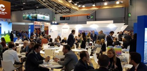 El estand de la Comunitat Valenciana de la World Travel Market de Londres. El estand de la Comunitat Valenciana de la World Travel Market de Londres.