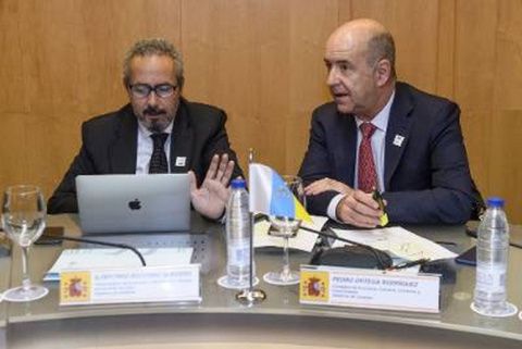 Pedro Ortega en el Consejo Interterritorial de Internacionalizaci&oacute;n.