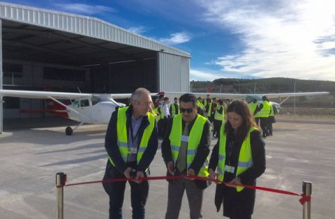 El aeropuerto de Castell&oacute;n ha puesto en marcha un hangar de mantenimiento y centro de formaci&oacute;n de la escuela internacional de pilotos Panamedia.